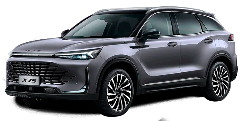 Баннер BAIC X75