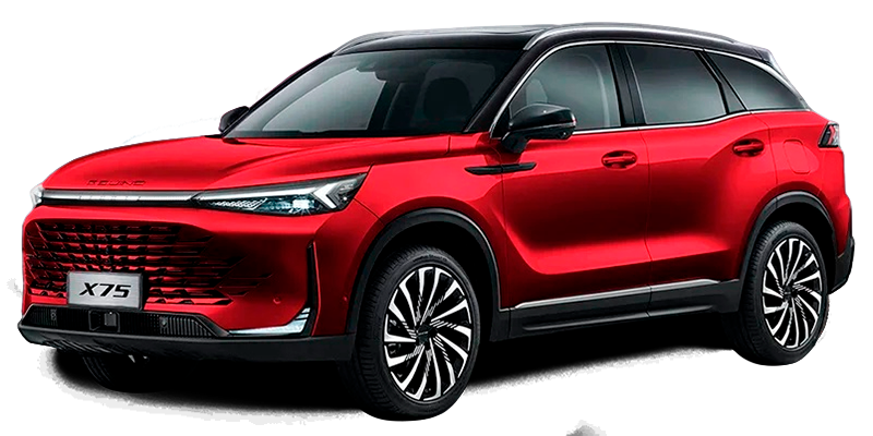Баннер BAIC X75