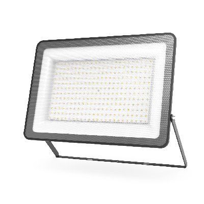 Прожектор светодиодный LED ДО 200 Вт 24000 Лм 6500К IP65 439х56х346 мм Qplus Gauss