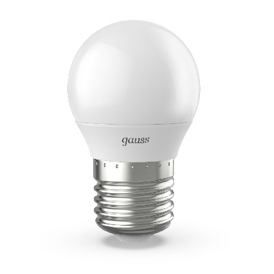 Лампа светодиодная LED 9.5 Вт 950 лм 4100К шар P45 нейтральный E27 AC 220В Black Gauss