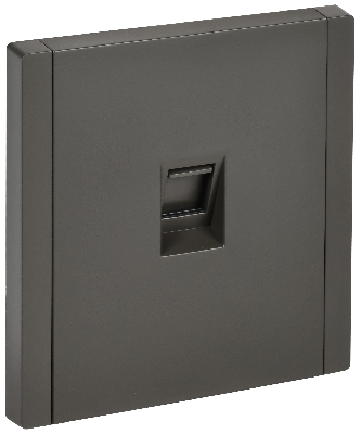 FORTE&PIANO Розетка компьютерная RJ45 кат.5E FP332 серый IEK