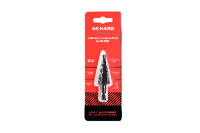 Сверло ступенчатое HSS-Co 4-20 шестигранный хвостовик, прямая канавка