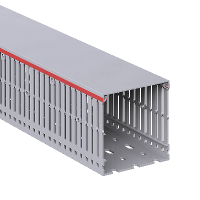 Короб перфорированный RL6 80x80 серый QUADRO