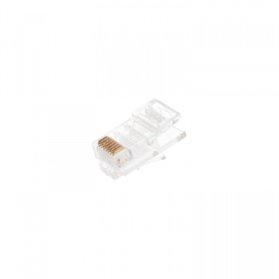 Коннектор RJ45 UTP 8Р8С 5е кат универсальный