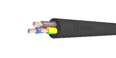 Кабель силовой КГТП-ХЛ 3х6(N.PE) 220/380-3 ТРТС