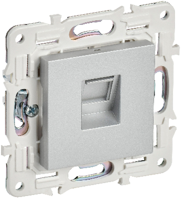 SKANDY Розетка компьютерная RJ45 кат.5E SK-K01S серебряный IEK