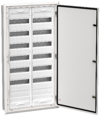 TITAN 5 Корпус металлический ЩРв-168 (2х84) 1130х625х130мм IP31 белый (одна дверь)