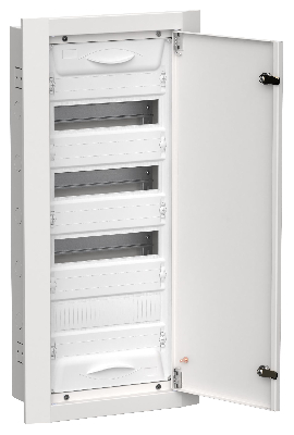 TITAN 5 Корпус металлический ЩРв-48 (1х48) 755х365х130мм IP31 белый (одна дверь)
