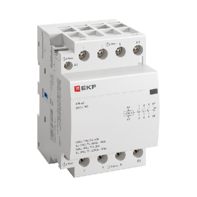 Контактор модульный КМ 63А 3NО+NC (3 мод)