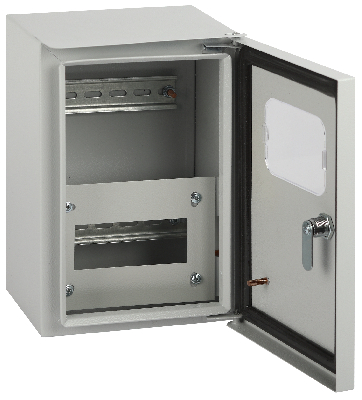 Корпус металлический навесной SIMPLE ЩУ-1Н-6 (ЩУРН) (290х190х145) IP54 У2 серый