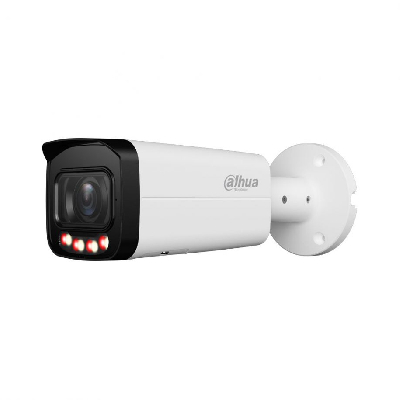 Видеокамера IP 4Мп цилиндрическая ИК/LED-60м с PoE(2.7-13.5мм)