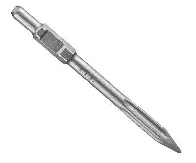 Зубило пикообразное самозатачивающееся HEX   400 мм