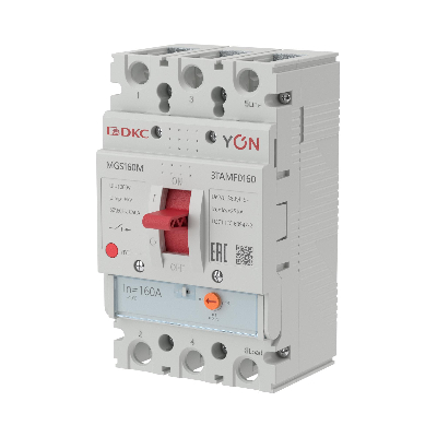 Выключатель автоматический YON MGS160 3P 128-160A 25kA