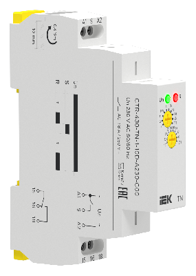 Реле задержки включения TN 1 контакт 230В AC IEK