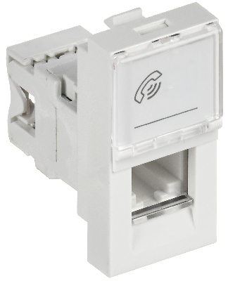 Розетка телефонная RJ-11 категория 3 РКФ-10-00-П