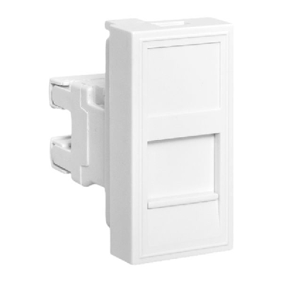 Розетка RJ45, категории 5e (ширина 1 модуль)
