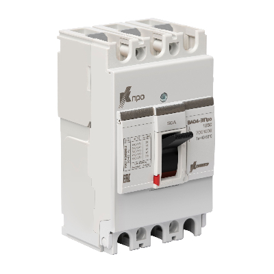 Выключатель автоматический ВА04-31 Про 3p 50А Icu-10kA (100C)