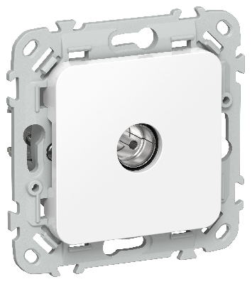 FLITE Розетка TV экранированная оконечная тип M РТВм-1-1-1-ФлБ белый IEK