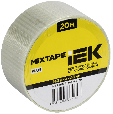 MIXTAPE PLUS Лента усиленная стекловолокном 140мкм 48ммх20м