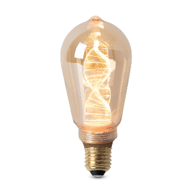 Лампочка филаментная цоколь E27 4W 1800К тип ST64 DNA