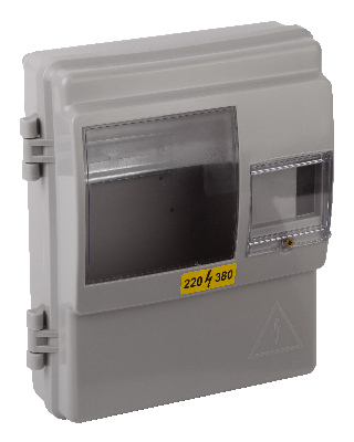 Корпус пластиковый ЩУРн-П 1/4 IP54 (КДЕ-1)   KDE_1 (290х240х110)
