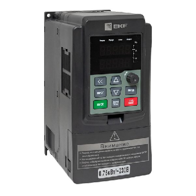 Преобразователь частоты 0.75/1.5кВт 1х230В VECTOR-100