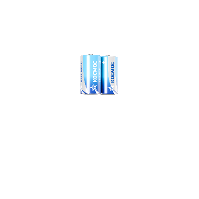 Элемент питания R14 (С) 1.5V Zinc carbon 2S в шринке Космос