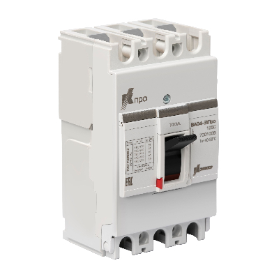 Выключатель автоматический ВА04-31 Про 3p 100А Icu-10kA (100C)