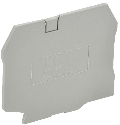 ARMAFIX Заглушка EPCY2.5/10 для колодок клеммных CY2.5-CY10 серая IEK