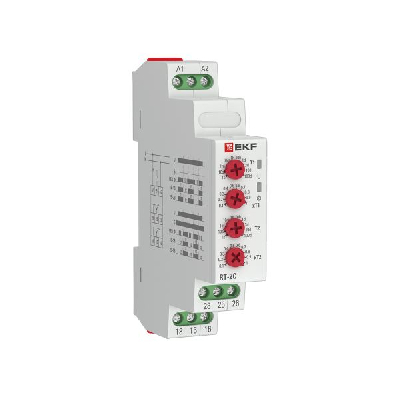 Реле времени RT-2C (2 регулир. порога времени, 2  исп. конт.) EKF PROxima
