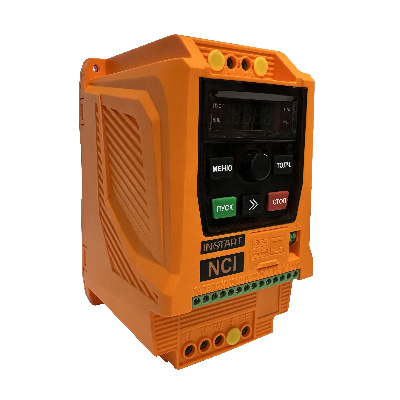 Преобразователь частоты NCI-G2.2-2B 2.2кВт, 9.6А вход 1~ 198-253В, выход 3~ 230В, торм.модуль, встроенная панель(сьемная-опция), IP20, Modbus RTU