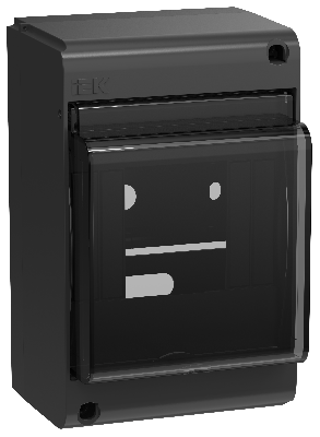 UNION Mini Корпус пластик. КМПн-4 IP30 черный IEK
