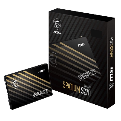 Накопитель SSD 2.5'', 240GB, SPATIUM S270, SATAIII, MTBF 2M, 500/400 Мб/с