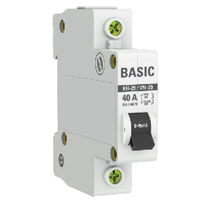 Выключатель нагрузки 1P 40А ВН-29 Basic