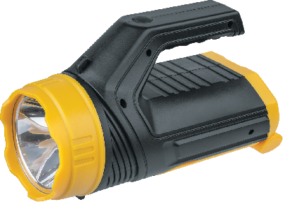 Фонарь светодиодный NPT-SP23-ACCU 5Вт + 1COB LED 5Вт 200Лм 250м аккумуляторный прожектор+кемпинг пластик 2Ач