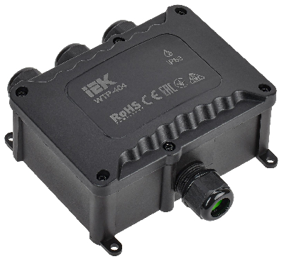 Коробка распред. герметичная WTP-404 4 ввода IP68