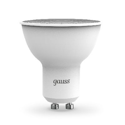Лампа светодиодная LED 5 Вт 500 лм 3000К AC150-265В GU10 софит MR16 теплая  Black Gauss