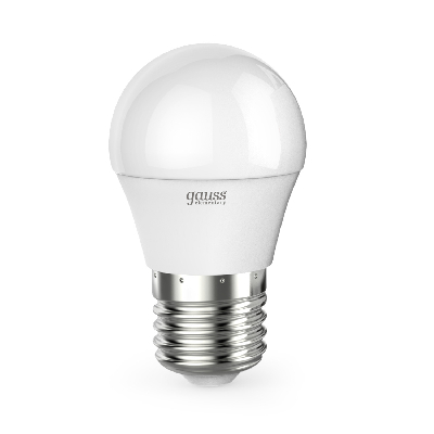 Лампа светодиодная LED 10 Вт 750 лм 6500К AC180-240В E27 шар P45 холодная Elementary