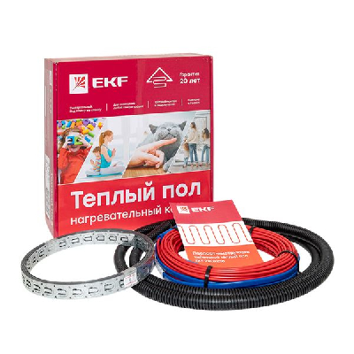 Теплый пол (нагревательный кабель) 375Вт 27 м 2,5 м2