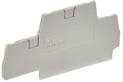 Заглушка для CP-ML 2 ур. 1,5мм2 серая IEK