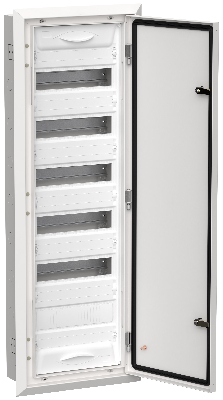 TITAN 5 Корпус металлический ЩРв-72 (1х72) 1005х365х130мм IP31 белый (одна дверь)