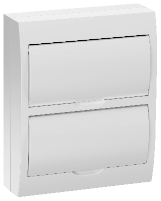 Корпус пластиковый ЩРН-П-24 белая дверь IP41 GENERICA