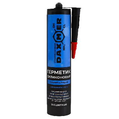 Герметик силиконовый санитарный Roof Complect беcцветный (260мл)