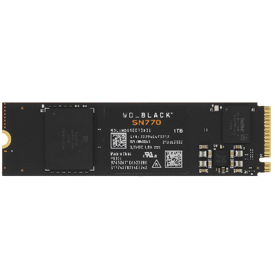 Накопитель SSD М.2 2280 1ТБ, WD Black SN770, NVMe 1.4, 3D TLC NAND, 5150/4900 МБ/с