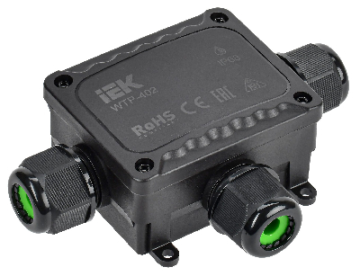 Коробка распред. герметичная WTP-402 3 ввода IP68