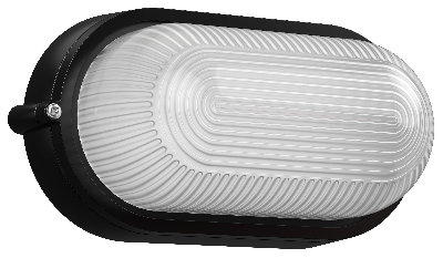 Светильник НПП-60w овальный без решетки IP54