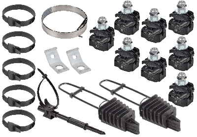 Комплект для подключения абонентов АСИП-3 фазный IEK