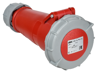 Розетка переносная ССИ-2142 16А-6ч 380В 3P+PE IP67 IEK