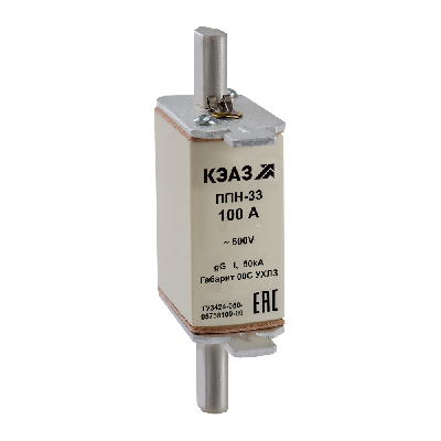 Вставка плавкая ППН-33-X3-00С-25А-УХЛ3