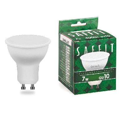 Лампа светодиодная LED 7вт 230в GU10 белый